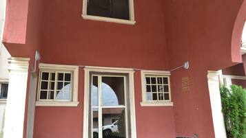 Front of property – evening/night