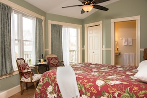 Room, Balcony (The Miller) | Iron/ironing board, free WiFi, bed sheets - Mira Monte Inn & Suites (Bar Harbor)