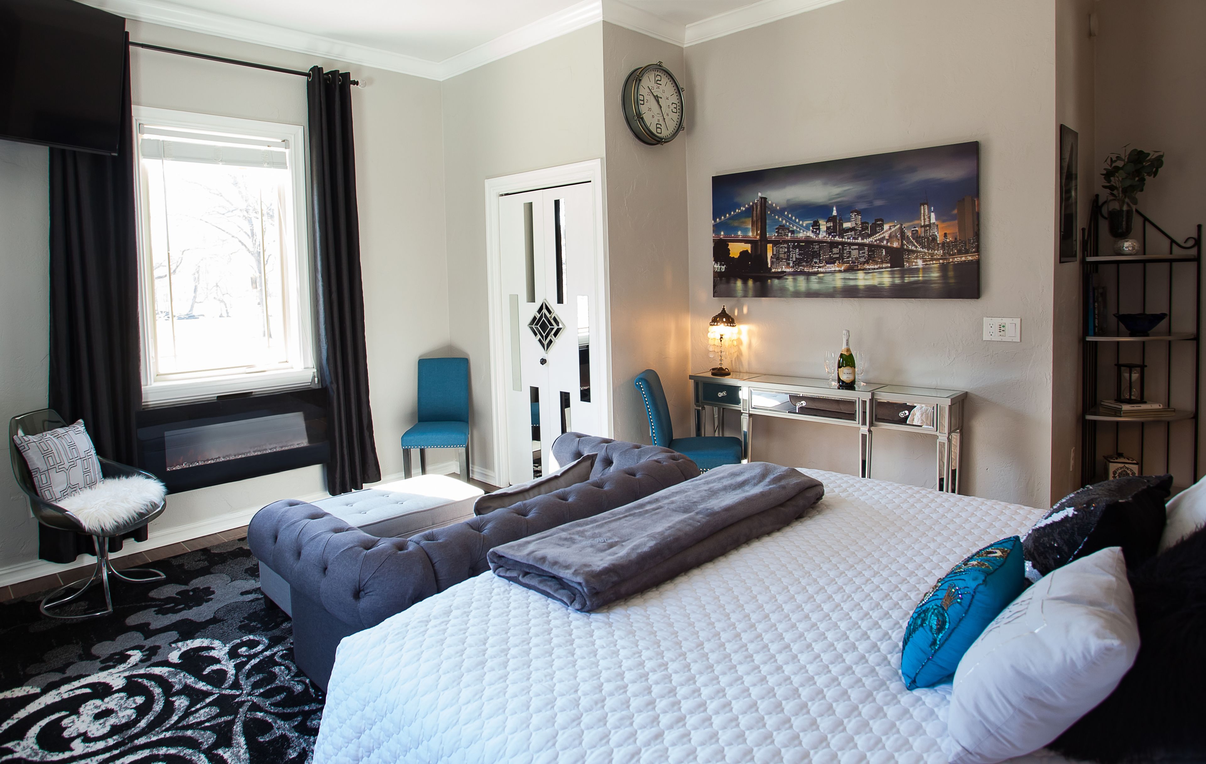 Elite-Suite, 1 King-Bett, barrierefrei | Ausblick vom Zimmer