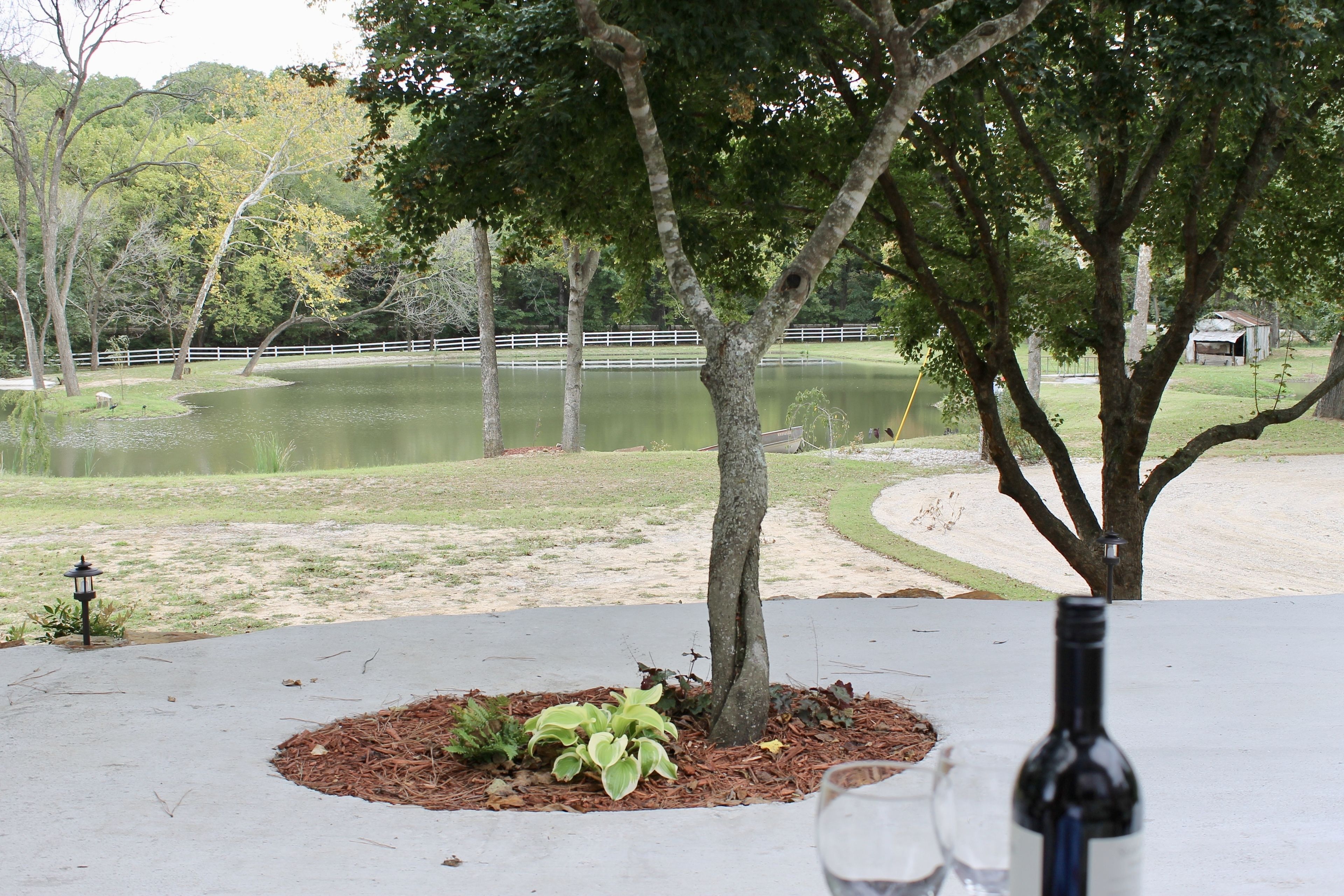 浪漫套房, 1 張特大雙人床, 無障礙 | 露台/庭院