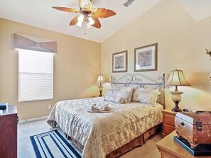 House, 4 Bedrooms, Private Pool | 4 bedrooms, free WiFi, bed sheets - 4BR 3BA Home in Windsor Palms by CV-8115 (Kissimmee)