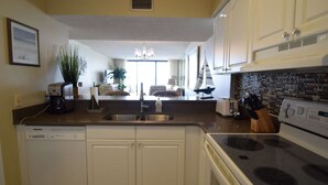 Apartment, Multiple Beds (Dunes of Panama C-305 (2/2)) | Private kitchen - Dunes of Panama 2 Bedroom Apartment (Panama City Beach)