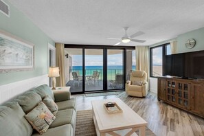 Condo, Multiple Beds (Watercrest 509 (2/2)) | Living area - Watercrest 2 Bedroom Apartment (Panama City Beach)