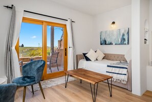 Deluxe-Studiosuite, Blick auf den Weinberg