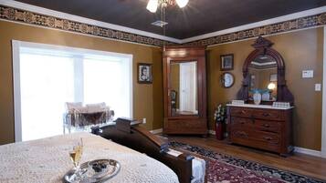 The Victoria Suite | Pillow-top beds, individually decorated, individually furnished