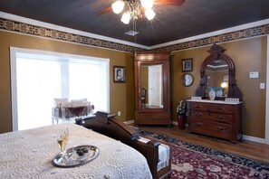 The Victoria Suite | Pillowtop beds, individually decorated, individually furnished - The Victorian Lady (Jenks)
