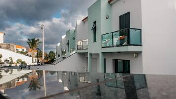 Blick von der Unterkunft