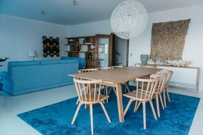 Blick von der Unterkunft