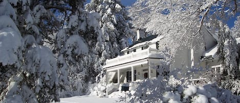 Façade de l’hébergement