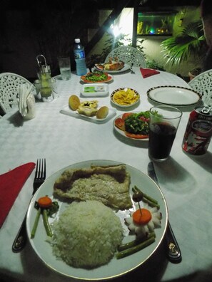 Udendørs spisemuligheder