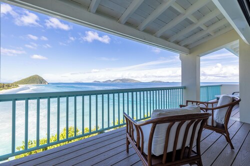 Oceanfront - 3  Bedroom Villa - BEST VIEW IN TORTOLA 