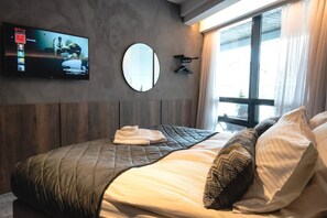 5 chambres, fer et planche à repasser, accès au Wi-Fi (inclus)