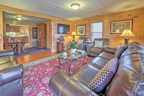 Téléviseur connecté, livres, chaîne audio