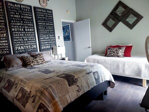 2 quartos, Wi-Fi de cortesia, roupa de cama