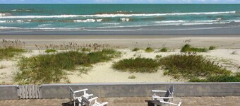 •Direct Oceanfront Home •5BR 4BA •Sleeps 14 •Large Patio •Near Flagler Ave