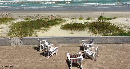 •Direct Oceanfront Home •5BR 4BA •Sleeps 14 •Large Patio •Near Flagler Ave