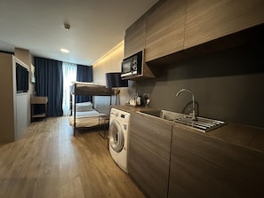 In-room safe, desk, laptop workspace, blackout curtains - GLOW Sukhumvit 5 by Centropolis (Bangkok)