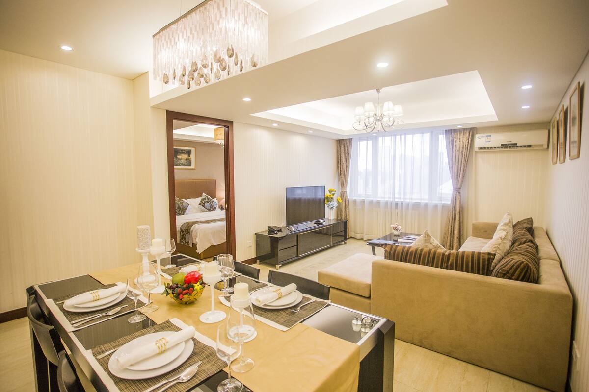 Executive-Apartment, 1 Schlafzimmer | Wohnbereich