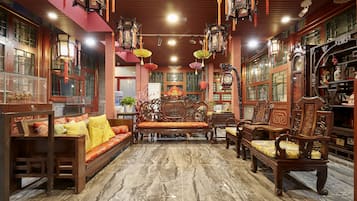 Sitzecke in der Lobby