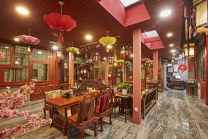 Sala de estar en el lobby