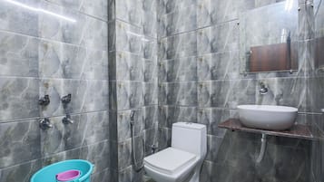 Ducha, cabezal de ducha tipo lluvia, artículos de tocador gratuitos