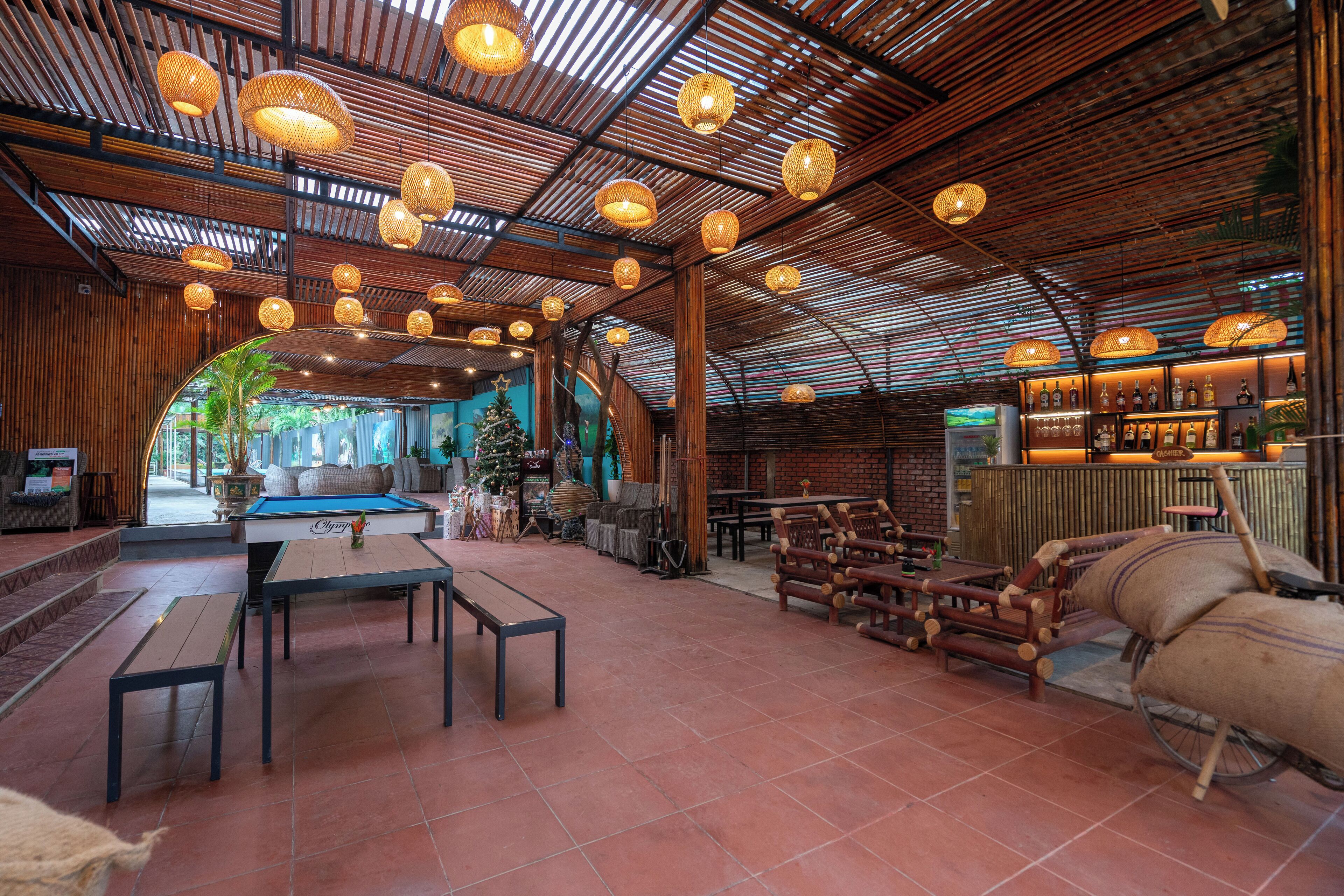 Overnatningsstedets facade