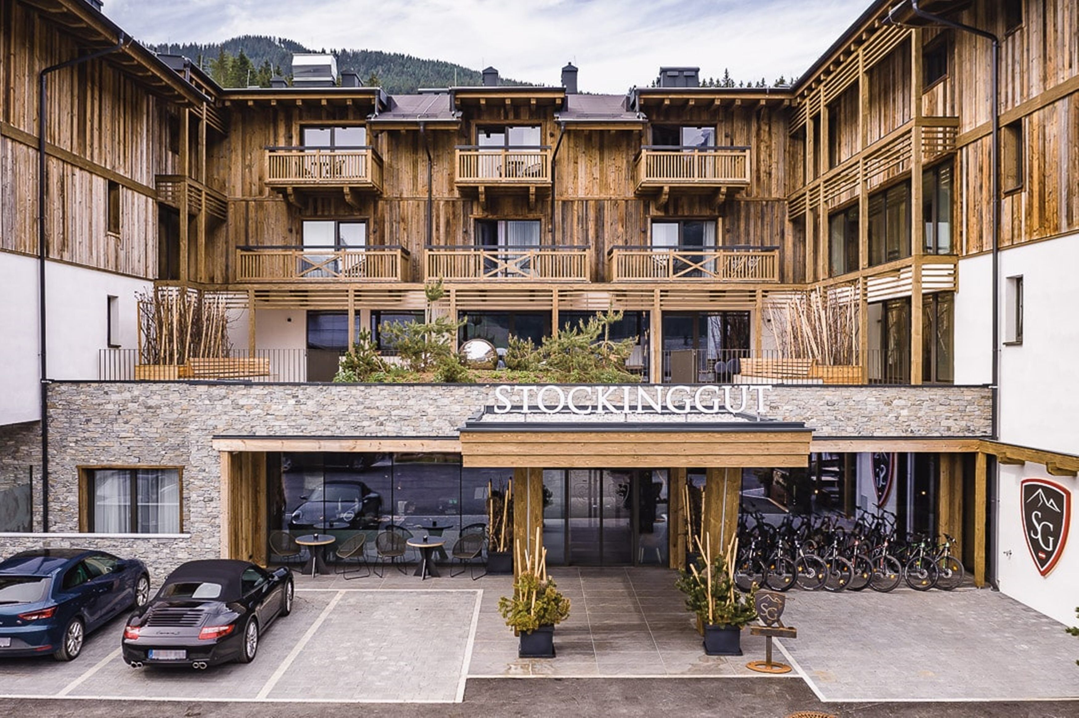 Fassade der Unterkunft