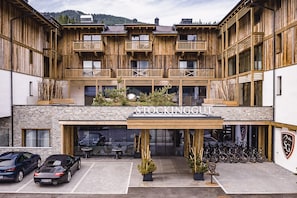 Fassade der Unterkunft