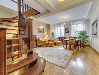 Beautiful apartment for 3 people with A/C, internet, TV, balcony and panoramic view