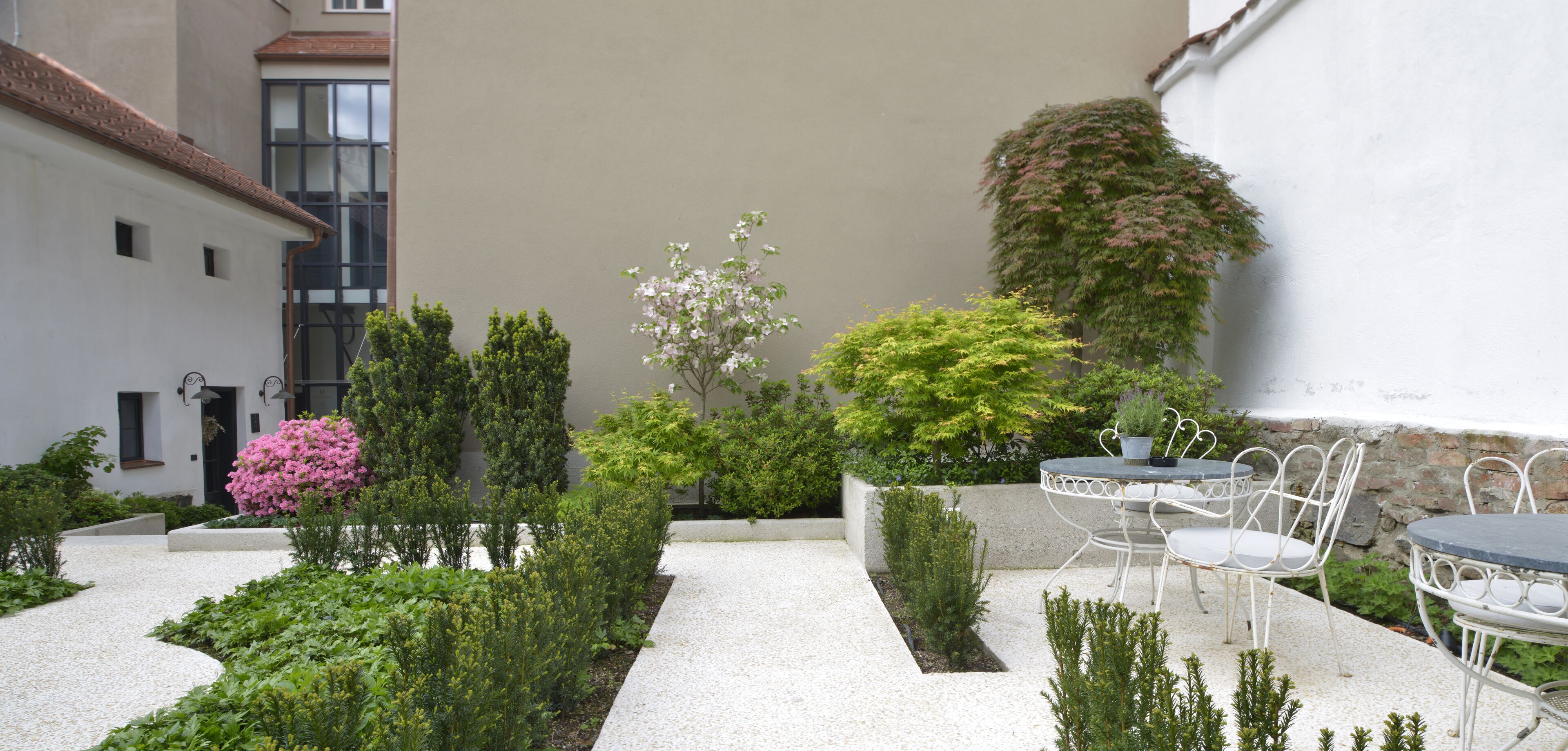 Facciata della struttura