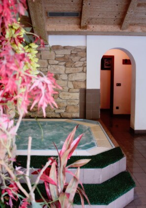 Indoor spa tub - Hotel Molino (Falcade)