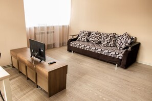 Departamento, 2 habitaciones (Winter) | Escritorio, tabla de planchar con plancha, camas extra y wifi gratis 