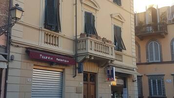 Facciata della struttura