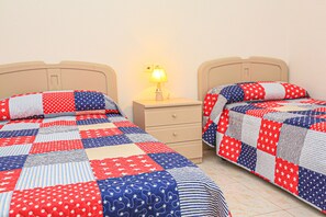 2 Schlafzimmer, kostenloses WLAN, Bettwäsche