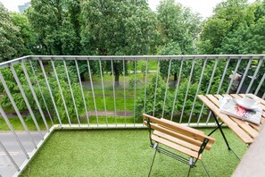 Apartment (Chicago) | Blick vom Balkon