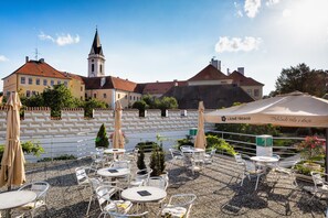Terrace/patio - Lázně Aurora (Trebon)
