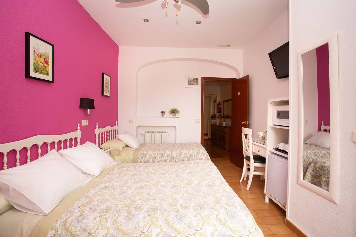 Desk, iron/ironing board (on request), free WiFi, bed sheets