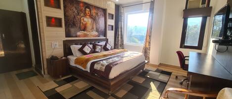 Habitación doble Deluxe, 1 cama matrimonial, para no fumadores | Wifi gratis y ropa de cama