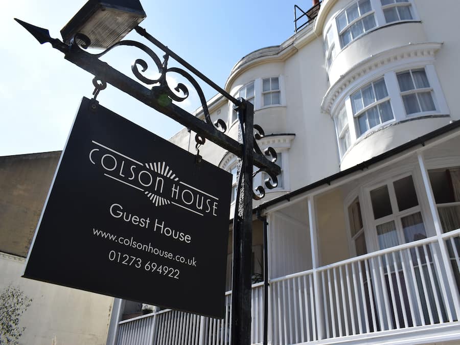 Fassade der Unterkunft