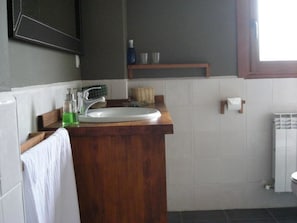 Ducha, toallas