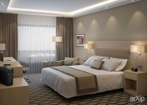 Kahden hengen economy-huone (yksi tai kaksi sänkyä), järvinäköala | 1 makuuhuone, työpöytä, pimennysverhot, silitysrauta/-lauta