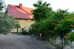 Fassade der Unterkunft