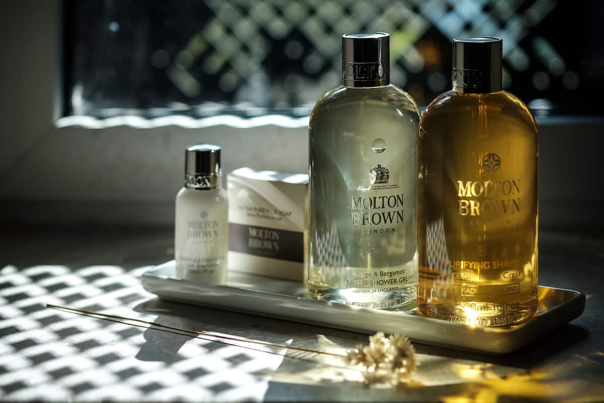 shower, free toiletries, hair dryer, bathrobes