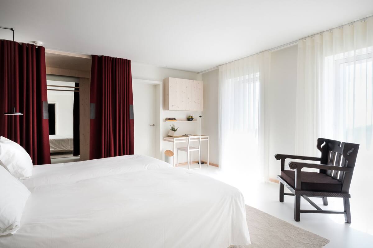 Minibar, in-room safe, desk, blackout curtains