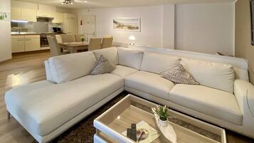 Double Room Single Use | Living area