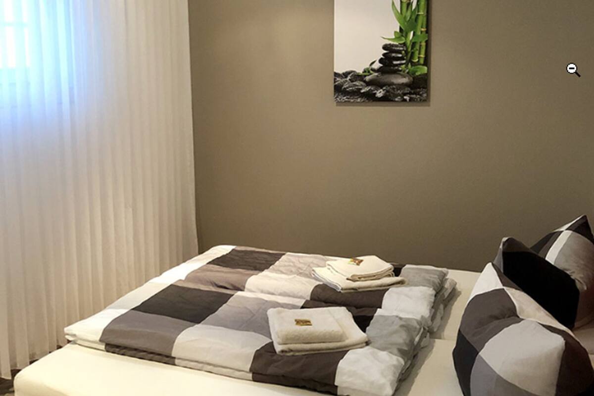 Apartamento família | Cofres nos quartos, escrivaninha, berços grátis, Wi-Fi de cortesia