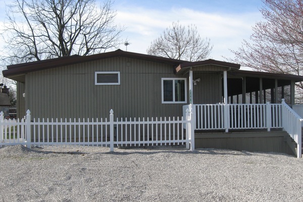 Parking lot view of the.