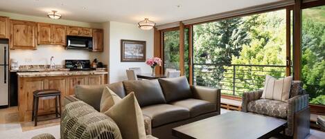 TV connectée, cheminée