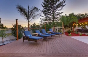 Terrace/patio - The Most Popular Vacation Rental in Wine Country! (Temecula)