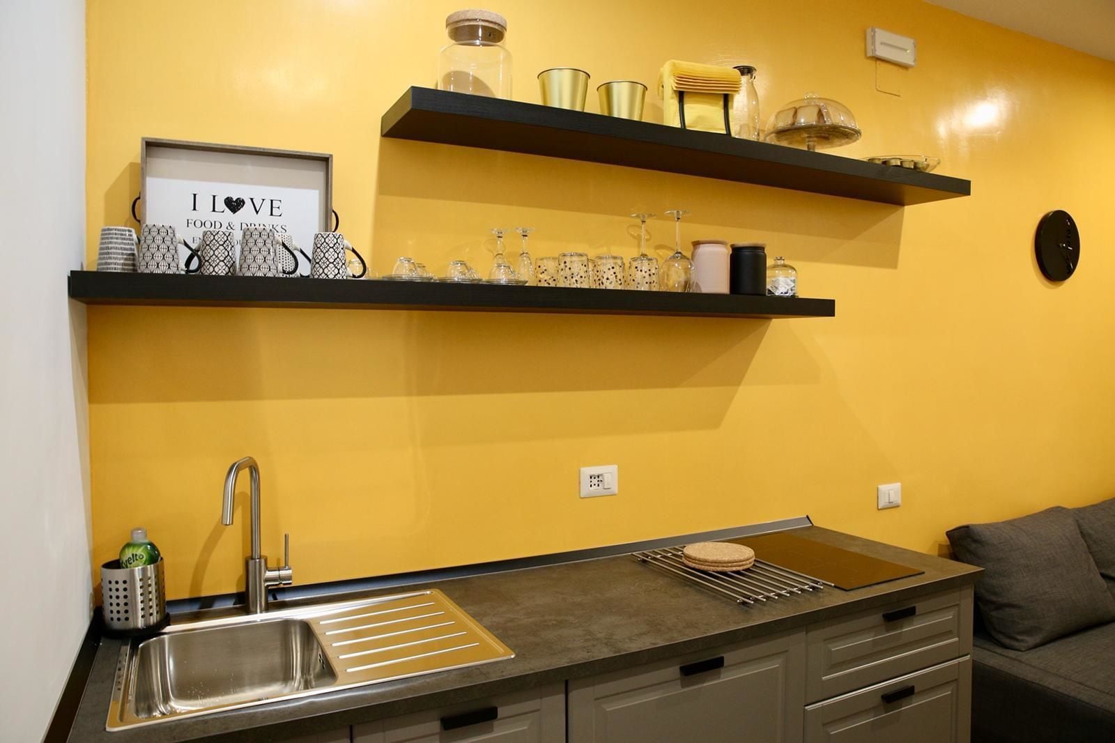 Familien-Suite, Erdgeschoss | Eigene Küche